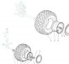Global Garden Products GGP Sammler Collecting 102-122cm 2017 NJA 102 HYDRO Ersatzteile Wheels
