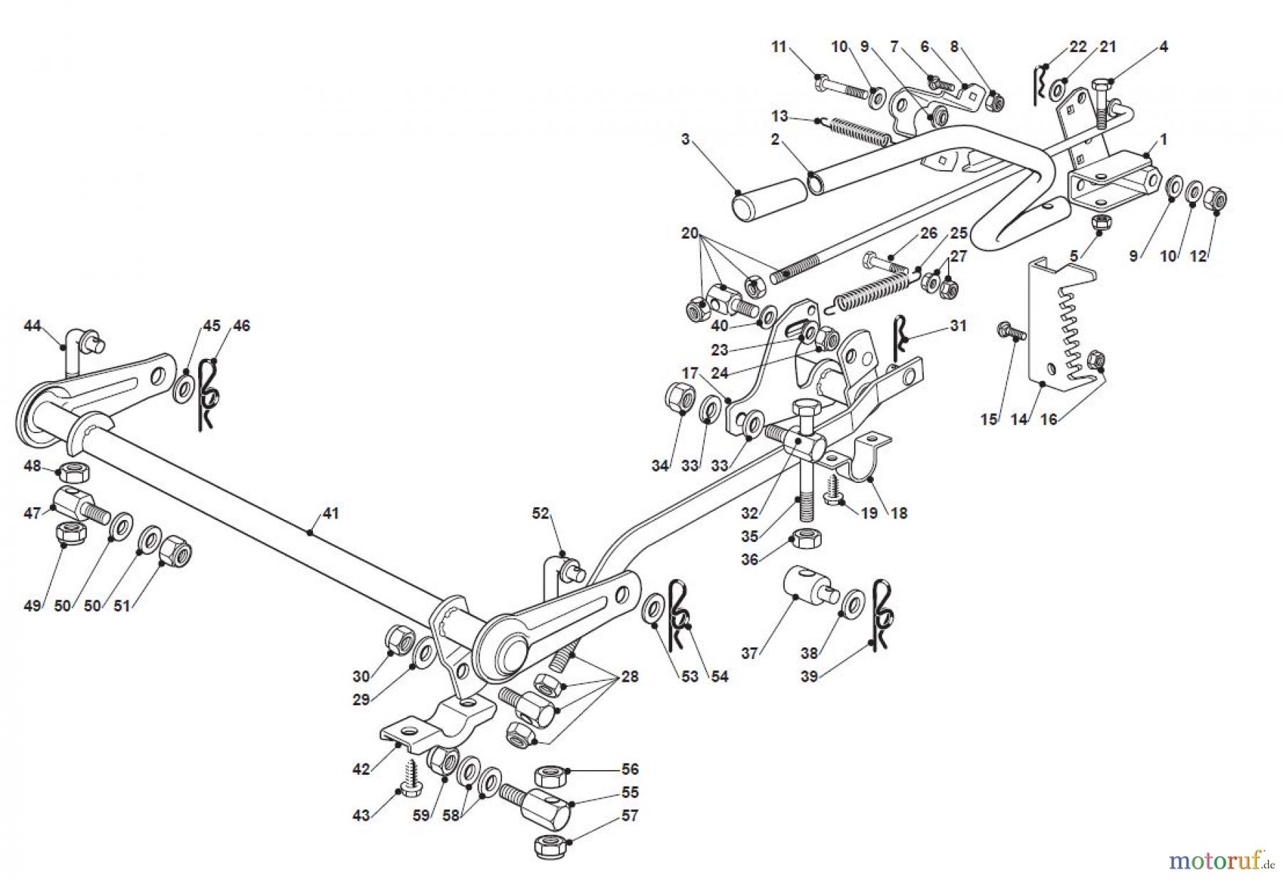 Global Garden Products GGP Aufsitzmäher Sammler Collecting 102-122cm 2017 NJA 102 Cutting Plate Lifting