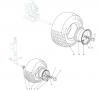 Global Garden Products GGP Sammler Collecting 102-122cm 2017 NJA 102 Ersatzteile Wheels