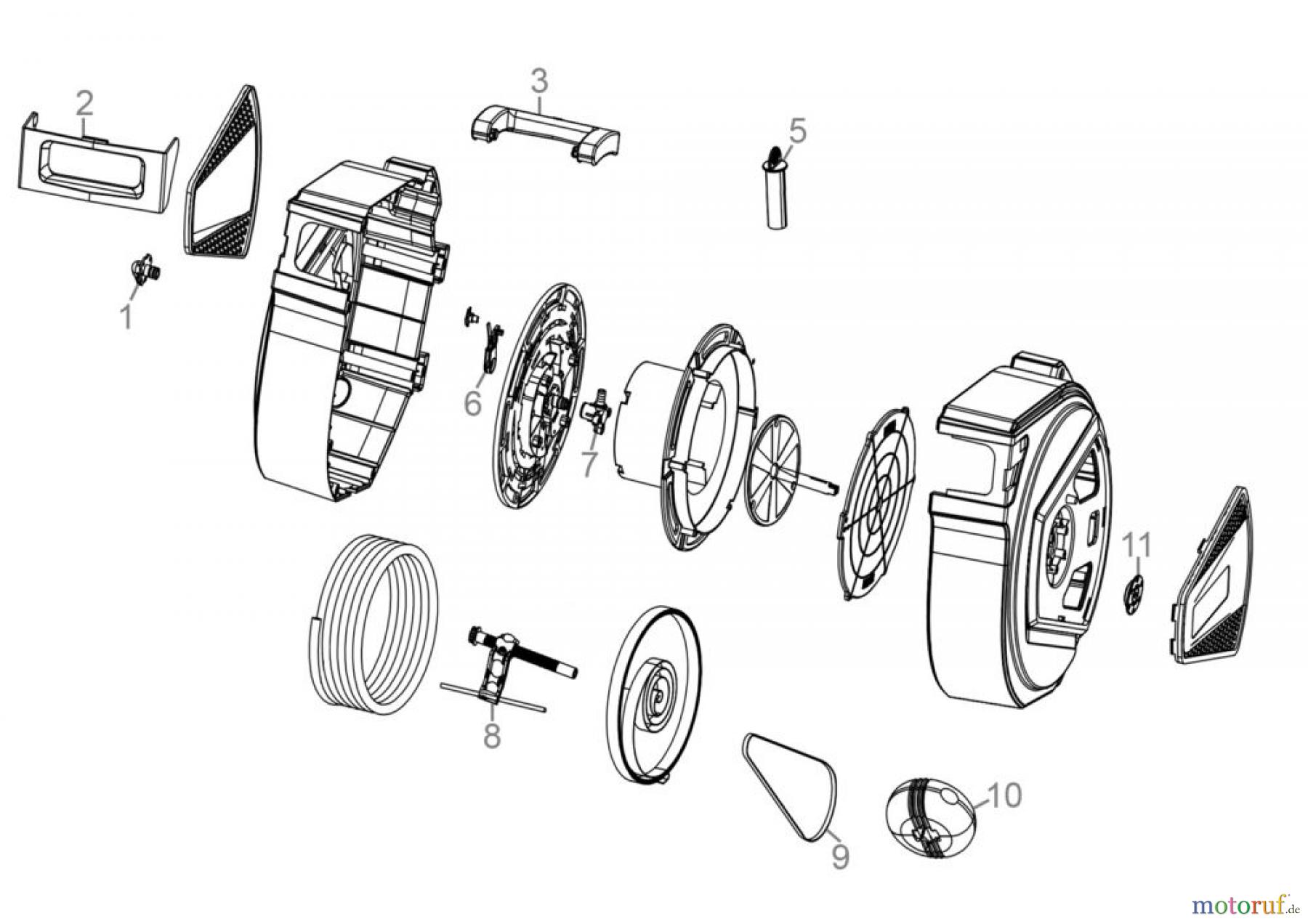  Güde Drucklufttechnik Druckluft Zubehör Schläuche AUTOMATIKSCHLAUCHTROMMEL 15M - 02882  FSL02882-01