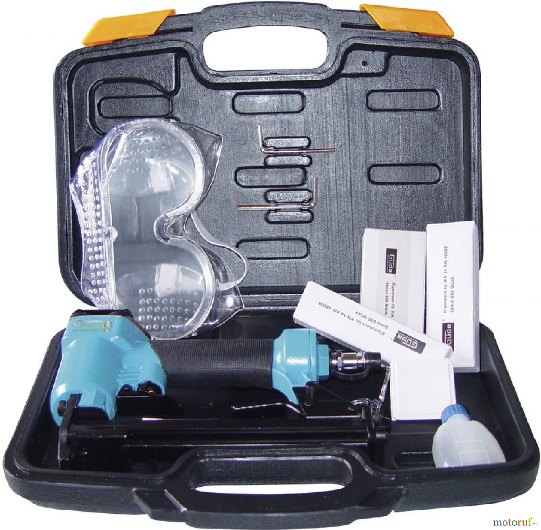  Güde Drucklufttechnik Druckluftwerkzeuge Nagler & Tacker DRUCKLUFT-KLAMMERGERÄT KN 14 - 40088