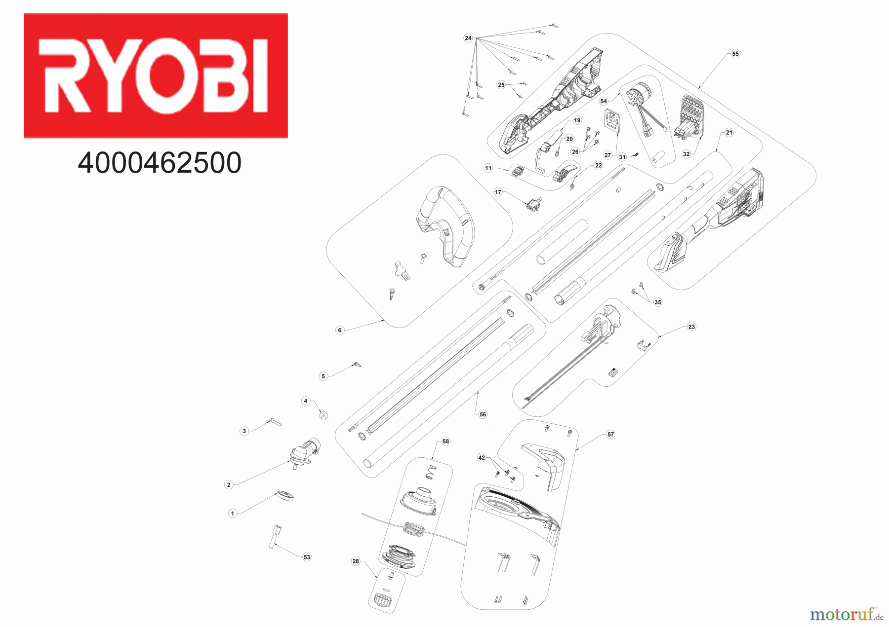 Ryobi Rasentrimmer Akku OLT1833 Rasentrimmer OLT1833 Rasentrimmer