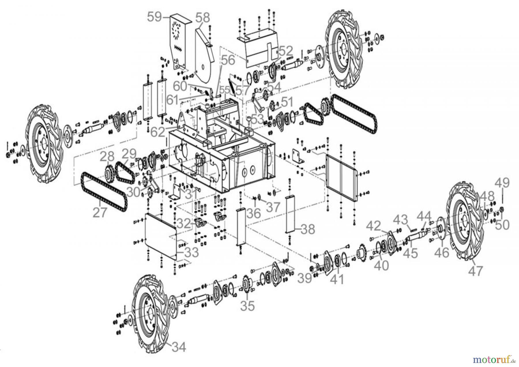Güde Baugeräte Transportgeräte ALLRADDUMPER GAD 300/4X4 - 55462 FSL55462-01 Seite 2
