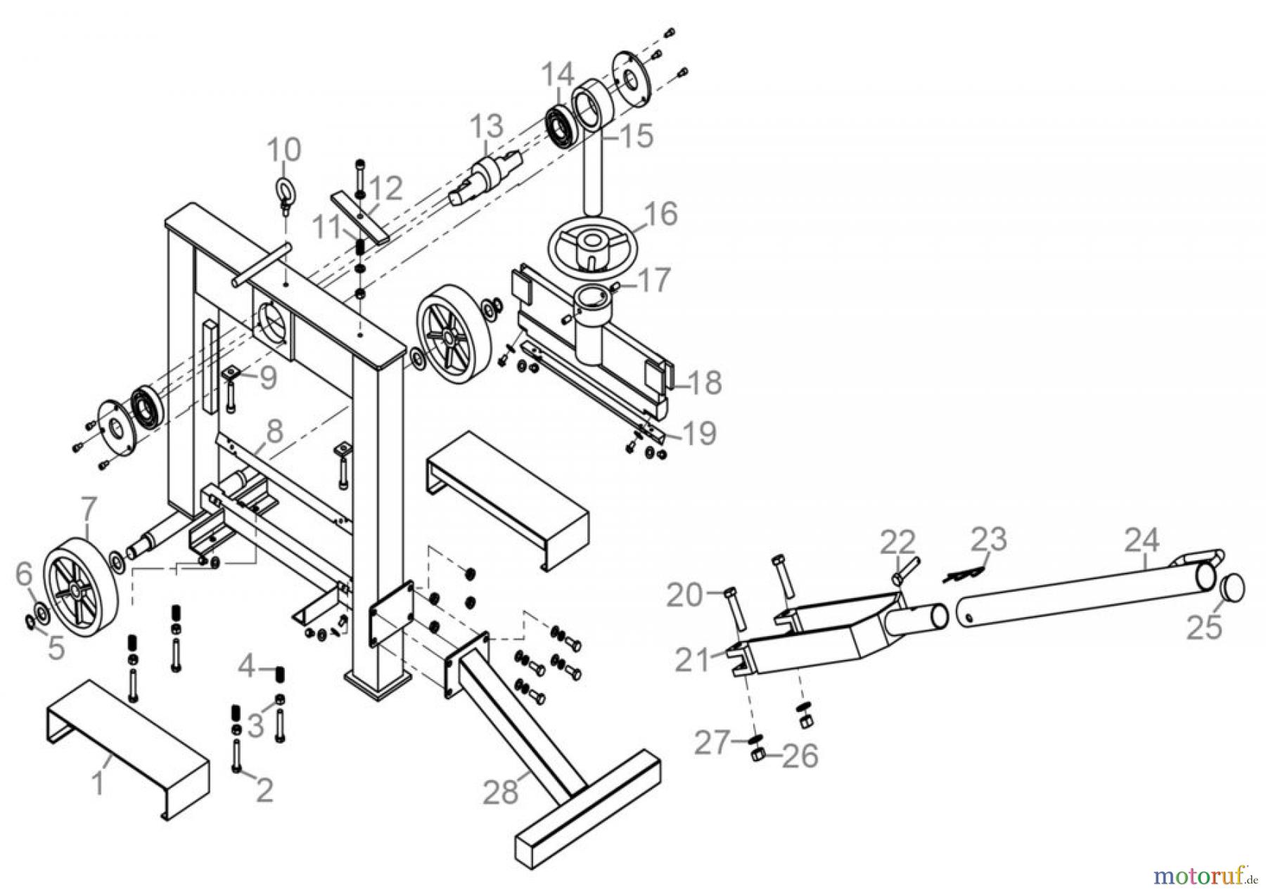  Güde Baugeräte Steinknacker STEINKNACKER GSK 140/420 - 55381  FSL55381-01