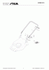 Stiga Baujahr 2017 Benzin Mit Antrieb 2017 COMBI 53 S 295536048/S14 - Season 2017 Ersatzteile Handle, Lower Part