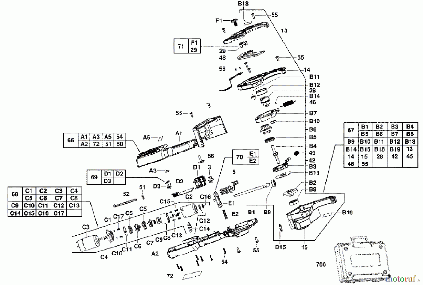 Milwaukee Akku-Geräte FORCE LOGIC Kabelschneider, Profilschneider C12 PPC AKKU-ROHRSCHNEIDER Seite 1