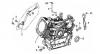 LONCIN Motoren LC175F, LC175FD, LC180F, LC180FD Ersatzteile Kurbelgehäuse