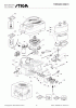 Stiga Baujahr 2017 TORNADO 2098 H 2T0630481/16 - Season 2017 Ersatzteile Engine - Carburettor, Air Cleaner Assy