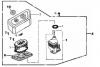 LONCIN Motoren LC175F, LC175FD, LC180F, LC180FD Ersatzteile Luftfilter