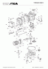 Stiga Baujahr 2017 TORNADO 2098 H 2T0630481/16 - Season 2017 Ersatzteile Engine - Piston, Crankshaft