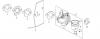 LONCIN Motoren LC1P61FA, LC1P65FA Ersatzteile Vergaser
