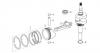 LONCIN Motoren LC1P68FA, LC1P70FA, LC1P70F Ersatzteile Kurbelwelle, Kolben