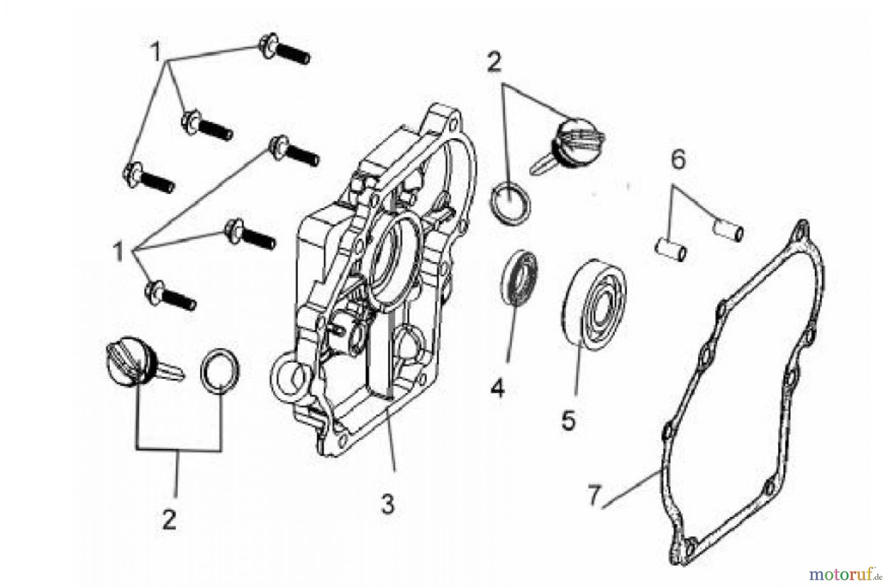 LONCIN Motoren LC154F Ölwanne