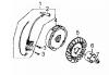 LONCIN Motoren LC154F Ersatzteile Schwungrad, Zündspule