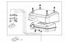 LONCIN Motoren LC154F Ersatzteile Auspuff