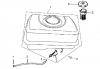 LONCIN Motoren LC154F Ersatzteile Benzintank