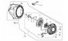 LONCIN Motoren LC165F, LC165FD, LC170F, LC170FD Ersatzteile Seilzugstarter