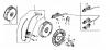 LONCIN Motoren LC165F, LC165FD, LC170F, LC170FD Ersatzteile Schwungrad, Zündspule