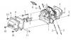 LONCIN Motoren LC168F(D)-1、LC168F(D)-2、LC168F(D)-1B、LC168F(D)-2B、LC168F(D)-1C、LC168F(D)-2C、G160F(D)、G200F(D)、G160F(D)-B、G200F(D)-B、G160F(D)-C、G200F(D)-C Ersatzteile Zylinderkopf