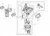 LONCIN Motoren LC168F(D)-1、LC168F(D)-2、LC168F(D)-1B、LC168F(D)-2B、LC168F(D)-1C、LC168F(D)-2C、G160F(D)、G200F(D)、G160F(D)-B、G200F(D)-B、G160F(D)-C、G200F(D)-C Ersatzteile Vergaser