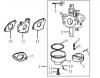 LONCIN Motoren LC190F, LC190FD, LC185F, LC185FD Ersatzteile Vergaser