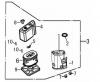LONCIN Motoren LC190F, LC190FD, LC185F, LC185FD Ersatzteile Luftfilter