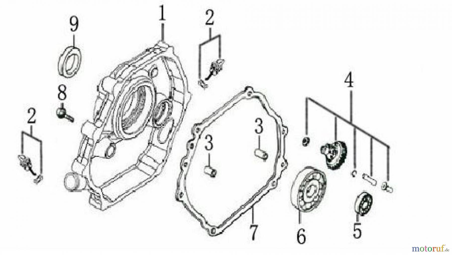 LONCIN Motoren G240F, G240FD, G270F, G270FD Ölwanne