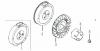 LONCIN Motoren G340F, G340FD, G390F, G390FD, G420F, G420FD Ersatzteile Schwungrad