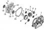 LONCIN Motoren G340F, G340FD, G390F, G390FD, G420F, G420FD Ersatzteile Kupplung