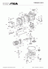 Stiga Baujahr 2017 TORNADO 4108 H 2T1810481/17 - Season 2017 Ersatzteile Engine - Piston, Crankshaft