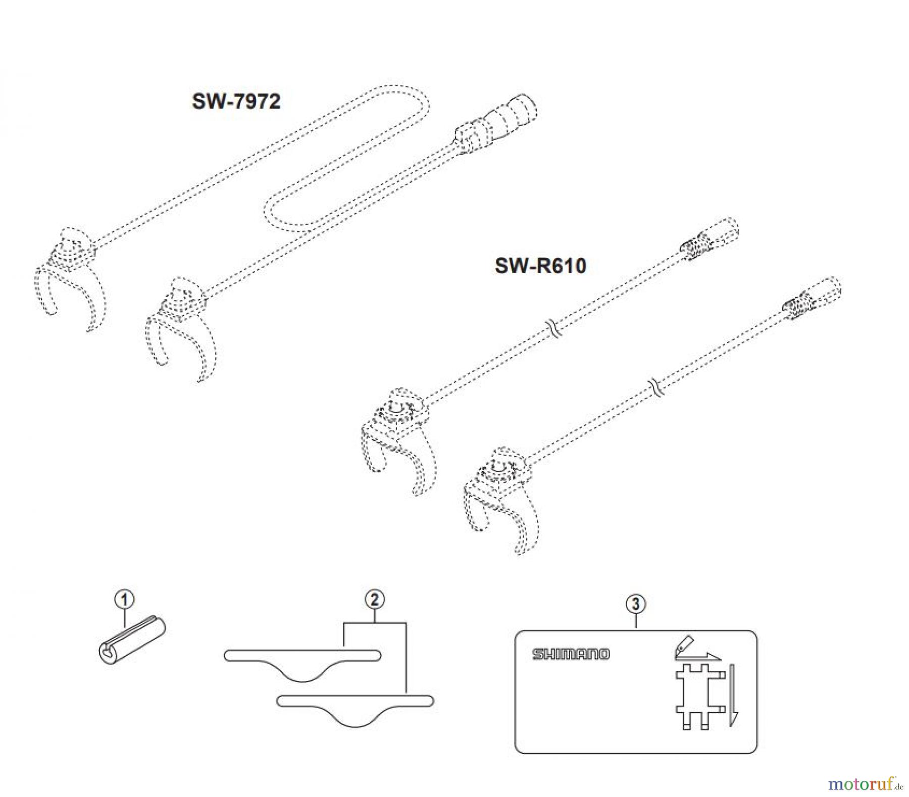 Shimano SW Switch - Schalter SW-R610-3127A DURA-ACE Switch