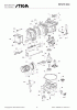 Stiga Baujahr 2017 ESTATE 2084 2T2000481/14 - Season 2017 Ersatzteile Engine - Piston, Crankshaft