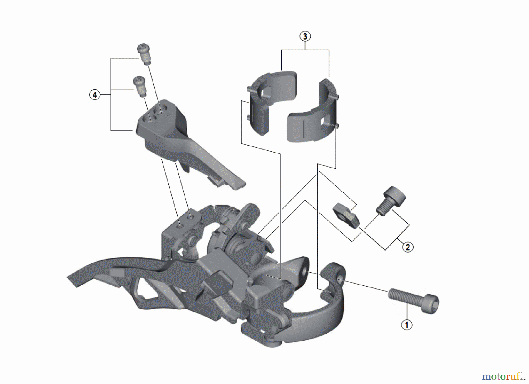 Shimano FD Front Derailleur - Umwerfer FD-T3000 (3886) ACERA Front Derailleur