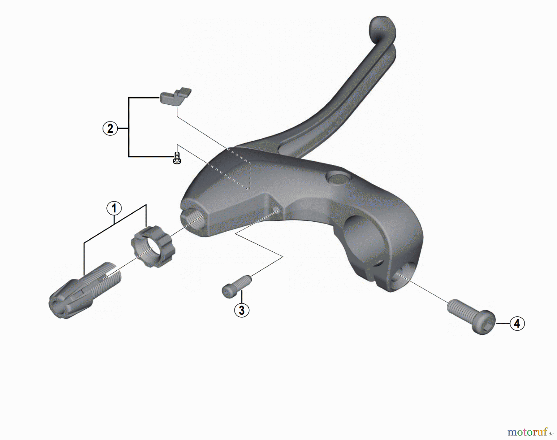 Shimano BL Brake Lever - Bremshebel BL-C6010 NEXUS Brake Lever