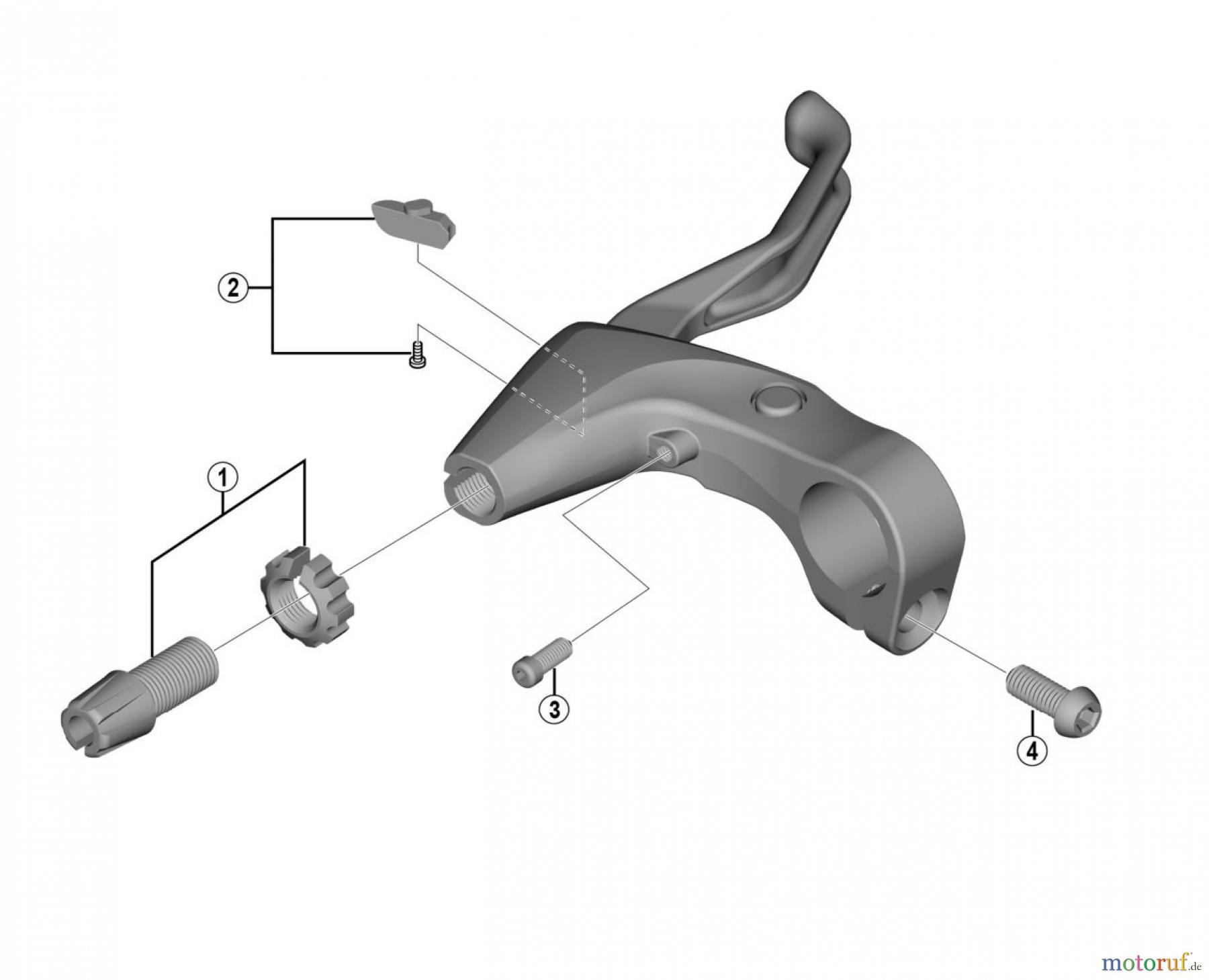 Shimano BL Brake Lever - Bremshebel BL-R2000 CLARIS Brake Lever