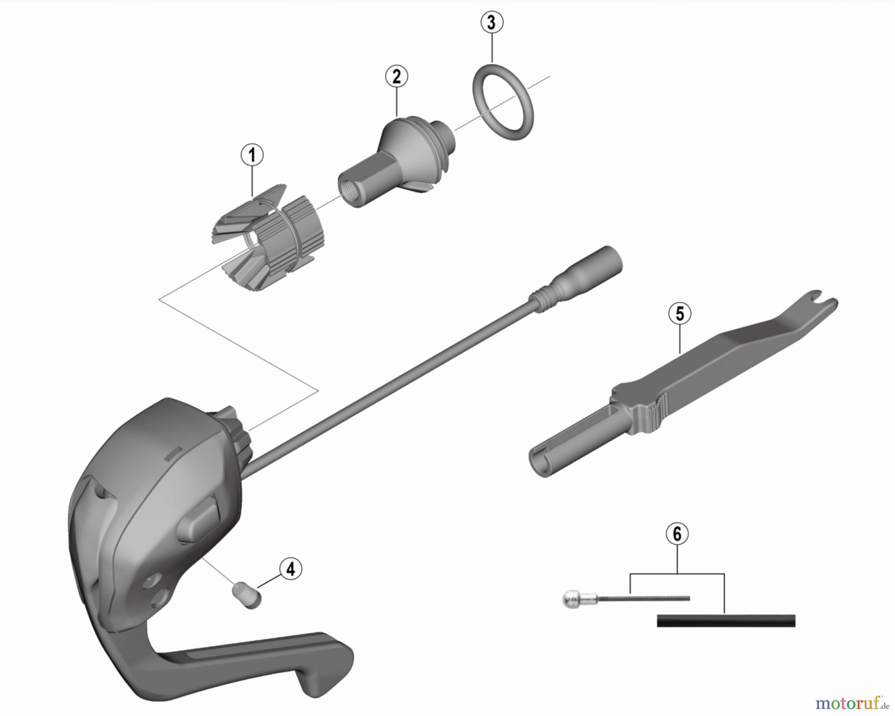 Shimano ST Rapidfire- Schaltbremshebel ST-R8060 ULTEGRA Dual Control Lever