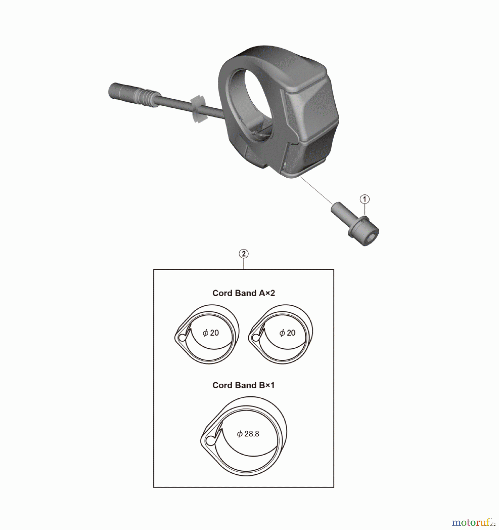 Shimano SW Switch - Schalter SW-E7000 Schalter