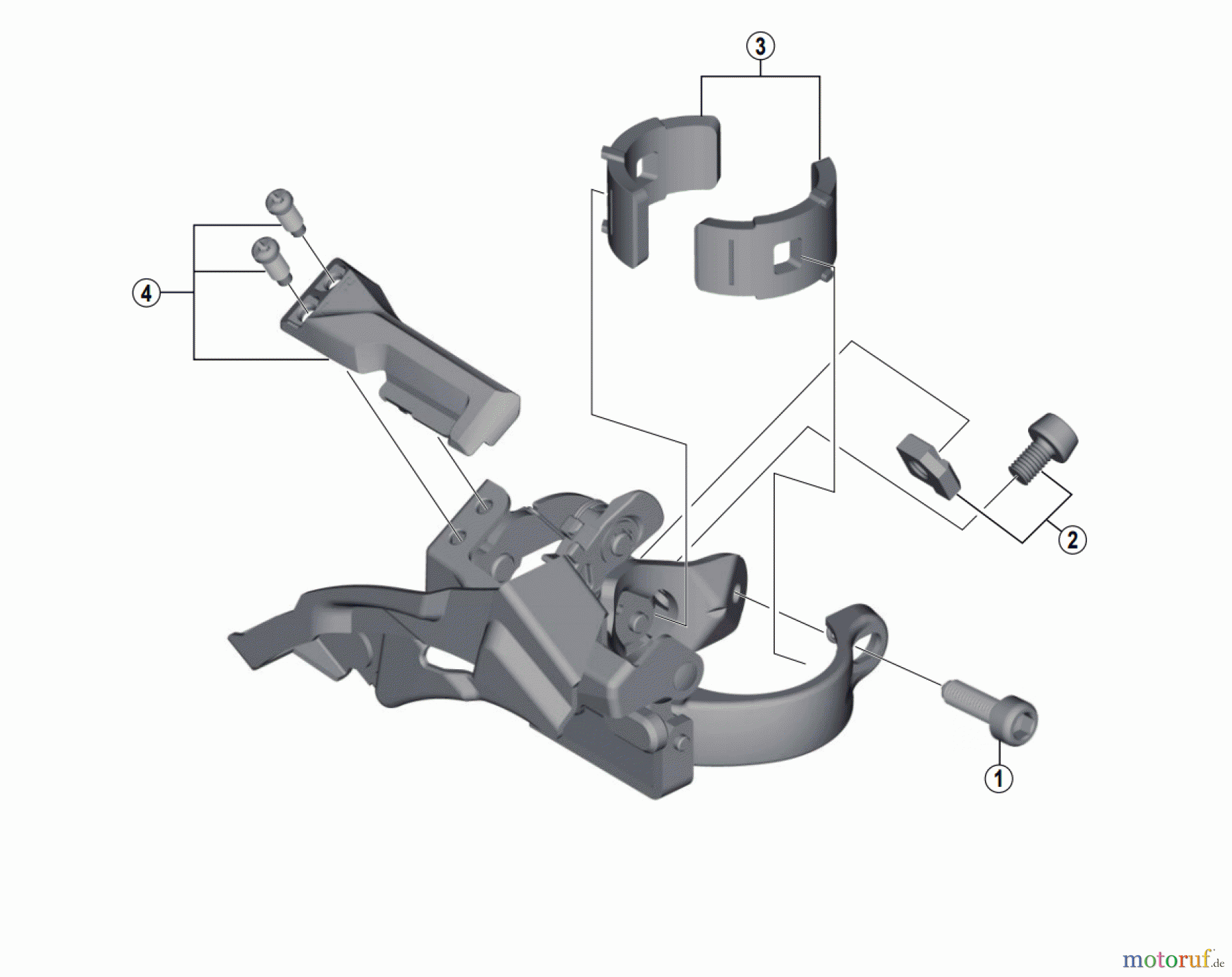 Shimano FD Front Derailleur - Umwerfer FD-M3000 ACERA Front Derailleur