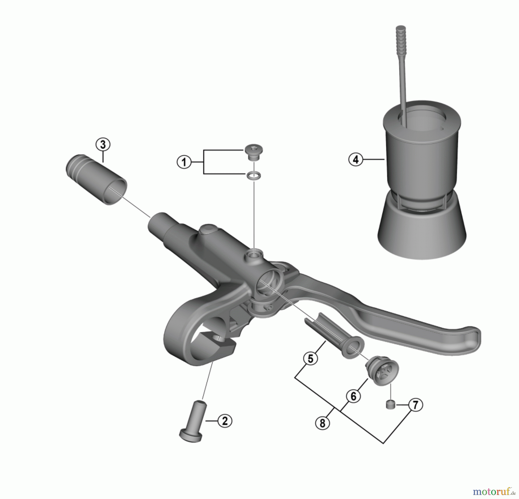 Shimano BL Brake Lever - Bremshebel BL-MT200