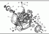 LONCIN Motoren Schneefräsen Motor LC175FDS Ersatzteile Kurbelgehäuse