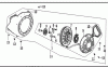 LONCIN Motoren Schneefräsen Motor LC175FDS Ersatzteile Starter