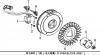 LONCIN Motoren Schneefräsen Motor LC190FDS Ersatzteile Schwungrad, Zündspule
