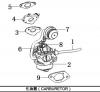 LONCIN Motoren Schneefräsen Motor LC190FDS Ersatzteile Vergaser