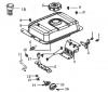 LONCIN Motoren Schneefräsen Motor LC190FDS Ersatzteile Tank