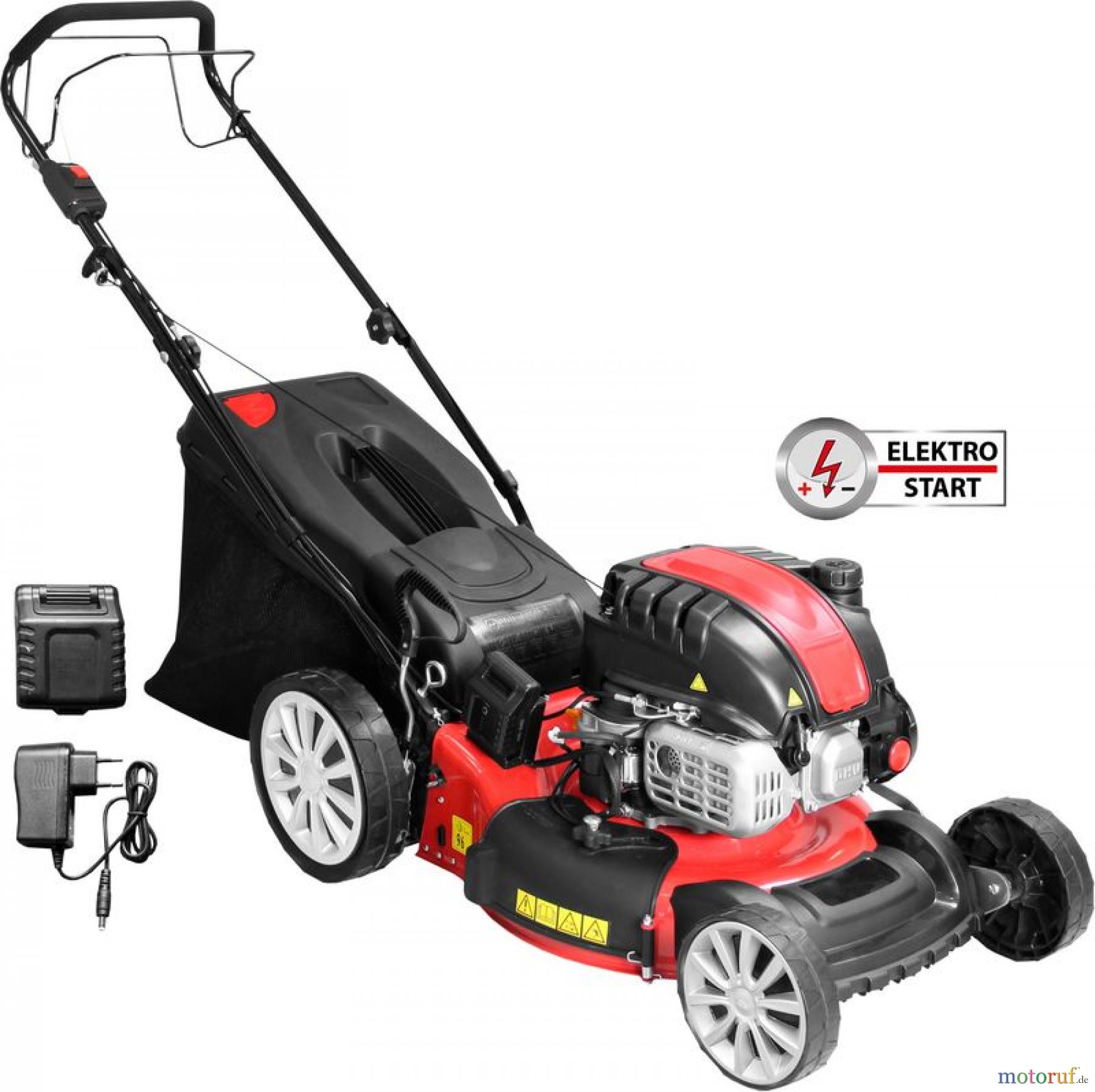 Güde Gartentechnik Rasenmäher Benzin-Rasenmäher Schnittbreite bis 50 cm Rasenmäher ECO WHEELER 464.2 R LI-ES - 95336