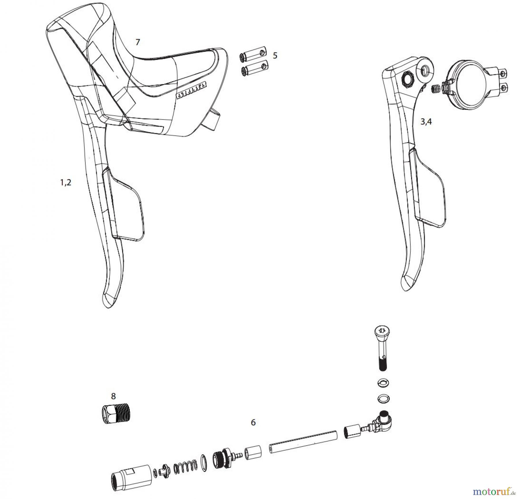 Sram Sram SRAM RED ETAP HRD - SHIFTERS / BRAKE LEVERS