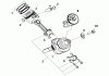 LONCIN Motoren LC178F (D), LC186F (D) Ersatzteile Kurbelwelle, Pleuel