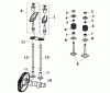 LONCIN Motoren LC178F (D), LC186F (D) Ersatzteile Ventile, Nockenwelle LC178F, LC178F(D)