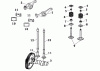 LONCIN Motoren LC178F (D), LC186F (D) Ersatzteile Ventile Nockenwelle LC186F, LC186FD