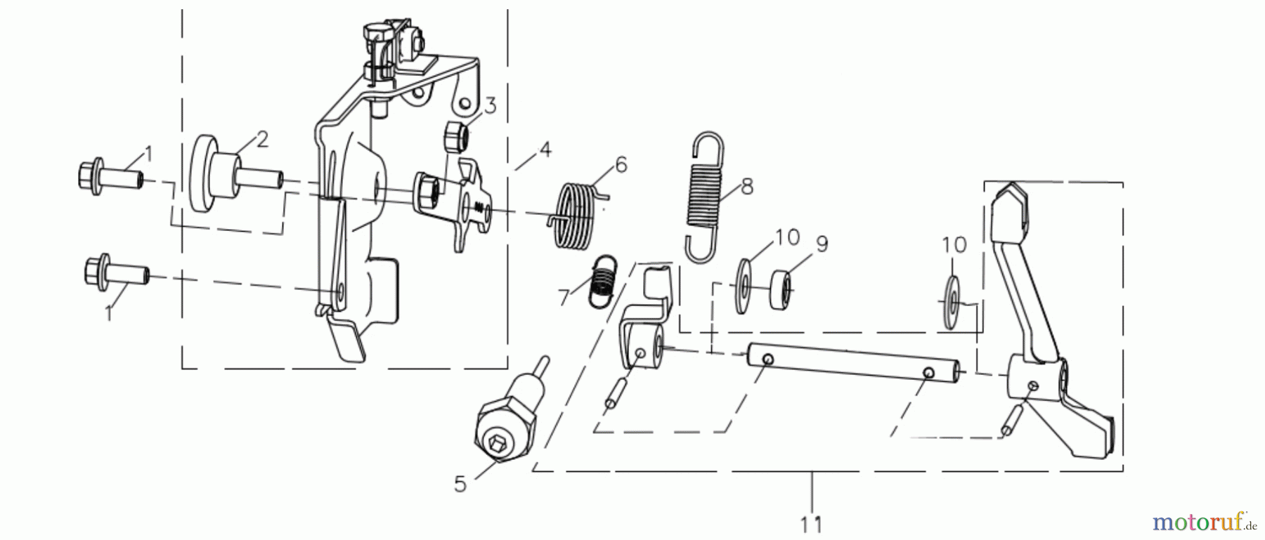 LONCIN Motoren LC178F (D), LC186F (D) Regler